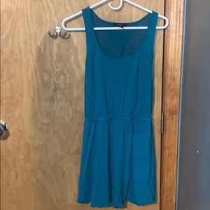 Teal casual dress